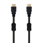 Nanocavo Cavo HDMI v1.4 con ferrite maschio a HDMI v1.4 con ferrite maschio 5 m - Alta velocità - Colore nero - immagine 2