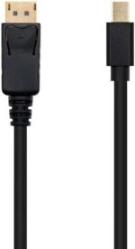 Cavo nano Mini DP maschio a DisplayPort maschio 2 m - Colore nero - immagine 2