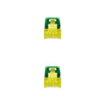 Nanocavo Cavo di rete Patch RJ45 LSZH Cat.6a SFTP AWG26 1 m - Colore verde - immagine 3