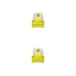 Nanocavo Cavo di rete Patch RJ45 LSZH Cat.6a SFTP AWG26 1 m - Colore bianco - immagine 3