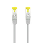 Nanocavo Cavo di rete Patch RJ45 LSZH Cat.6a SFTP AWG26 2 m - Colore grigio - immagine 2