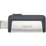 Sandisk Ultra Dual Memoria USB-C e USB-A 128 GB - Fino a 150 MB/s in lettura - Design metallico - Colore acciaio/nero (pendrive) - immagine 3