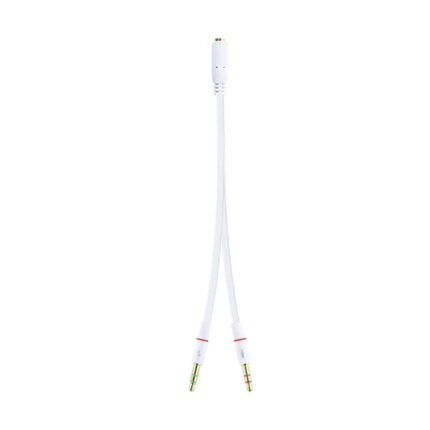 5 mm femmina a 4 pin a 2x Jack 3