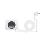 Nanocavo Base con 3 prese di tipo F + 2x USB-A e 2x USB-C con interruttore - Cavo da 1,40 m - immagine 4