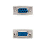 Nanocavo Cavo seriale modem DB9 femmina a DB9 femmina 1,80 m - Colore beige - immagine 3
