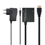Nanocavo duplicatore HDMI ad alta velocità per 2 dispositivi con alimentazione - immagine 2