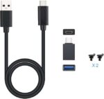 Tooq Custodia esterna SSD M2 NVMe PCIe USB-C - Colore nero - immagine 3