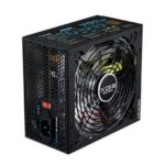 Tooq XGE II Alimentatore Gaming 700W ATX 2.3 12V - PFC attivo - Certificazione 80 Plus Bronze - Ventola silenziosa da 140 mm con illuminazione LED - Colore nero - immagine 3