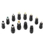 Caricabatterie universale Tooq per laptop 100 W - USB - 12 adattatori - Tensione 12-24 V - Indicatore LED - immagine 2
