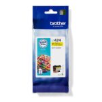 Brother LC424 Cartuccia d'inchiostro originale giallo - LC424Y - immagine 3