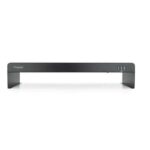 Tooq Supporto elevatore per monitor o laptop - 3x USB 2.0 - Peso max. 20 kg - Colore nero - immagine 2