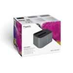 Tooq Docking Station USB 3.0/3.1 Gen 1 - HDD/SSD 2,5", 3,5" SATA - Pulsante di clonazione - Colore grigio/nero - immagine 5