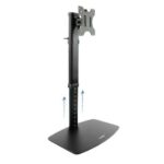 Tooq Supporto da tavolo per monitor da 17"-27" - Gestione dei cavi - Peso massimo 6 kg - VESA 100X100 mm - Colore nero - immagine 2