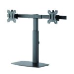 Tooq Supporto da tavolo per 2 monitor da 17"-27" - Regolazione dell'altezza tramite pistone a gas - Gestione dei cavi - Peso massimo 6 kg per braccio - VESA 100x100 mm - immagine 2