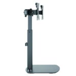 Tooq Supporto da tavolo per 2 monitor da 17"-27" - Regolazione dell'altezza tramite pistone a gas - Gestione dei cavi - Peso massimo 6 kg per braccio - VESA 100x100 mm - immagine 3