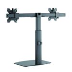 Tooq Supporto da tavolo per 2 monitor da 17"-27" - Regolazione dell'altezza tramite pistone a gas - Gestione dei cavi - Peso massimo 6 kg per braccio - VESA 100x100 mm - immagine 4