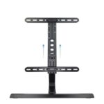 Tooq Supporto da tavolo per TV da 32"-65" - Gestione dei cavi - Peso max 40 kg - VESA 400X400 mm - Realizzato in alluminio - Colore nero - immagine 3