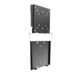 Tooq Supporto fisso a parete per monitor da 13"-27" - Peso max 30 kg - VESA 100X100 mm - Colore nero - immagine 2