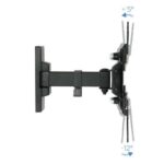 Tooq Supporto a parete con braccio per TV da 13"-42" - Girevole e inclinabile - Gestione dei cavi - Peso max 20 kg - VESA 200x200 mm - Colore nero - immagine 2