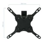 Tooq Supporto a parete con braccio per TV da 13"-42" - Girevole e inclinabile - Gestione dei cavi - Peso max 20 kg - VESA 200x200 mm - Colore nero - immagine 3
