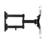 Tooq Supporto a parete con braccio articolato per TV da 13"-42" - Girevole e inclinabile - Gestione dei cavi - Peso massimo 20 kg - VESA 200x200 mm - Colore nero - immagine 4