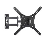Tooq Supporto a parete con braccio articolato per TV da 23"-55" - Girevole e inclinabile - Gestione dei cavi - Peso massimo 30 kg - VESA 400x400 mm - Colore nero - immagine 3
