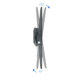Tooq Supporto fisso a parete per TV da 32"-55" - Inclinabile - Peso max 40 kg - VESA 400x400 mm - Colore nero - immagine 4