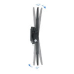 Tooq Supporto fisso a parete per TV da 37"-70" - Inclinabile - Peso massimo 40 kg - VESA 600x400 mm - Colore nero - immagine 4