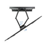 Tooq Supporto a parete con doppio braccio articolato per TV da 37"-70" - Girevole e inclinabile - Peso max 50 kg - VESA 600x400 mm - Colore nero - immagine 4