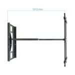 Tooq Supporto a parete con braccio articolato per TV da 43"-80" - Grandangolare - Girevole e inclinabile - Peso max 50 kg - VESA 800x400 mm - Colore nero - immagine 4