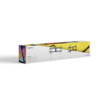 Tooq Supporto fisso a parete per TV da 43"-90" - Peso max 70 kg - VESA 800x400 mm - Colore nero - immagine 5