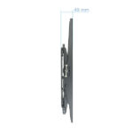 Tooq Supporto fisso a parete per TV da 43"-90" - Inclinabile - Peso max 70 kg - VESA 800x400 mm - Colore nero - immagine 4