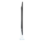 Tooq Supporto fisso a parete per TV da 60"-100" - Peso max 130 kg - VESA 900x600 mm - Colore nero - immagine 4