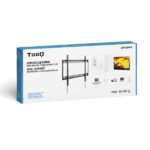 Tooq Supporto fisso a parete per TV da 60"-100" - Peso max 130 kg - VESA 900x600 mm - Colore nero - immagine 5