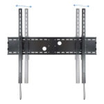 Tooq Supporto fisso a parete per TV da 60"-100" - Inclinabile - Peso max 130 kg - VESA 1000x800 mm - Colore nero - immagine 4