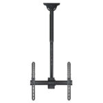 Tooq Supporto girevole da soffitto per TV da 32"-55" - Peso max 50 kg - VESA 400x400 mm - immagine 2