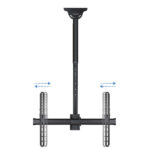 Tooq Supporto girevole da soffitto per TV da 37"-70" - Gestione dei cavi - Peso max 50 kg - VESA 600x400 mm - immagine 4