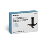 Tooq Supporto universale da soffitto per proiettore - Inclinabile e girevole - Peso massimo 10 kg - Colore nero - immagine 5