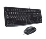 Logitech MK120 Pack USB Tastiera + Mouse 1000dpi 3 pulsanti - Utilizzo ambidestro - Colore nero - immagine 2