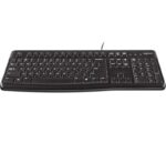 Logitech MK120 Pack USB Tastiera + Mouse 1000dpi 3 pulsanti - Utilizzo ambidestro - Colore nero - immagine 3