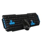 3Go Drile H2 Pack USB Tastiera multimediale + Mouse 1000 dpi 5 pulsanti + Cuffie con microfono - Utilizzo ambidestro - Colore nero - immagine 3