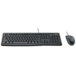 Logitech MK120 Pack USB Tastiera + Mouse 1000dpi 3 pulsanti - Utilizzo ambidestro - Portoghese - immagine 2