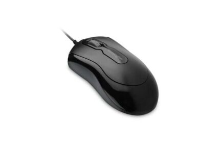 Mouse USB Kensington con sensore ottico da 1000 ppi - 3 pulsanti - Utilizzo ambidestro - Colore nero