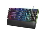 Mars Gaming MK320 Tastiera ibrida USB - Retroilluminazione LED RGB - Poggiamani imbottito - Antighosting - Cavo da 1,50 m - immagine 3