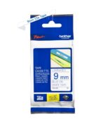 Brother TZe223 Nastro laminato originale per etichette - Testo blu su sfondo bianco - Larghezza 9 mm x 8 metri - immagine 2