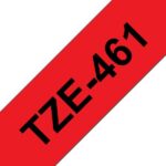 Brother TZe461 Nastro laminato originale per etichette - Testo nero su sfondo rosso - Larghezza 36 mm x 8 metri - immagine 3