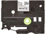 Brother TZeFX211 Nastro laminato flessibile originale per etichette - Testo nero su sfondo bianco - Larghezza 6 mm x 8 metri - immagine 2
