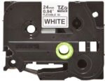 Brother TZeFX251 Nastro laminato flessibile originale per etichette - Testo nero su sfondo bianco - Larghezza 24 mm x 8 metri - immagine 2