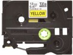 Brother TZeFX631 Nastro laminato flessibile originale per etichette - Testo nero su sfondo giallo - Larghezza 12 mm x 8 metri - immagine 2