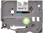 Brother TZeS221 Nastro laminato super adesivo originale per etichette - Testo nero su sfondo bianco - Larghezza 9 mm x 8 metri - immagine 2